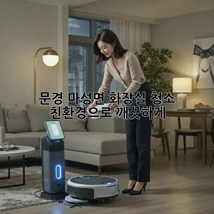 문경 마성면 화장실 청소: 친환경으로 깨끗하게!