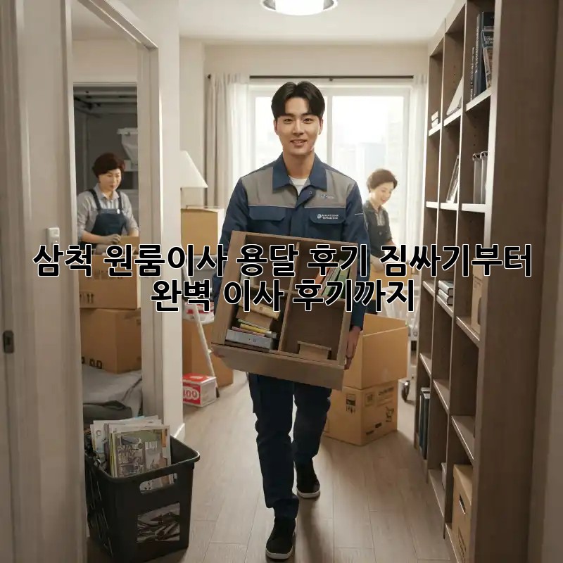 삼척 원룸이사 용달 후기: 짐싸기부터 완벽 이사 후기까지!