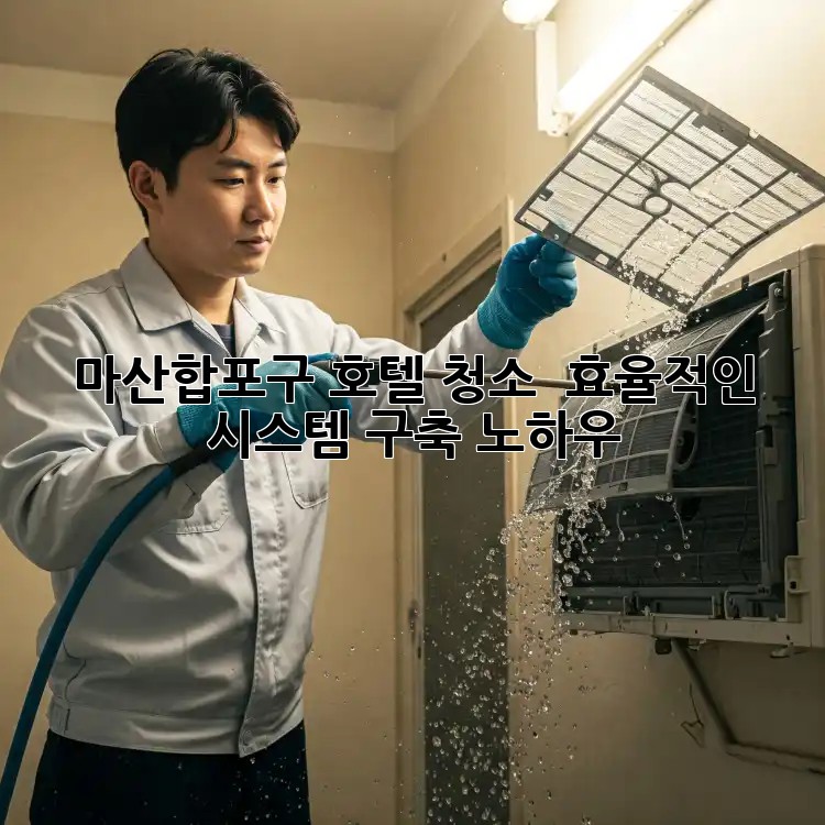 ✨ 마산합포구 호텔 청소 ✨ 효율적인 시스템 구축 노하우 💯