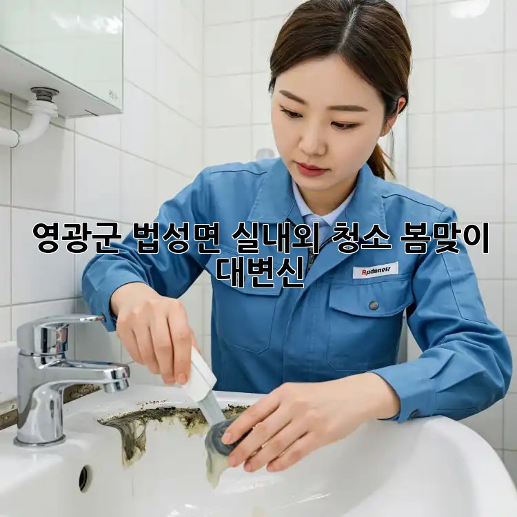 ✨영광군 법성면✨ 실내외 청소, 봄맞이 대변신!🏡