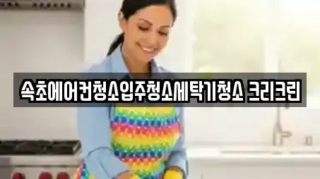 속초에어컨청소입주청소세탁기청소 크리크린