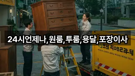 24시언제나,원룸,투룸,용달,포장이사