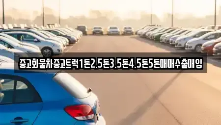 강원 양양군 서면 중고차매입 전문 중고화물차중고트럭1톤2.5톤3.5톤4.5톤5톤매매수출매입