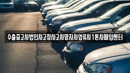 강원 원주시 단계동 중고차매입 전문 수출중고차법인차고장사고차망자차압류차1톤차매입센터