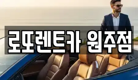 강원 원주시 흥업면 장기렌트카 전문 로또렌트카 원주점