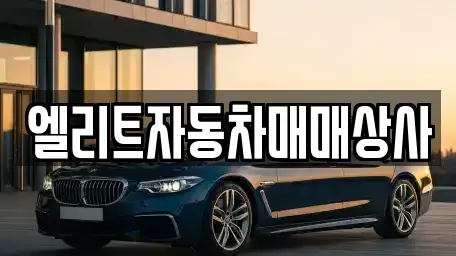 강원 중고차매매 전문 엘리트자동차매매상사