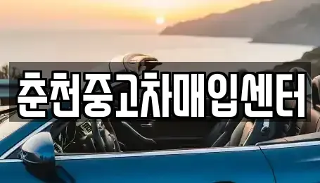 강원 춘천시 동내면 중고차매입 전문 춘천중고차매입센터