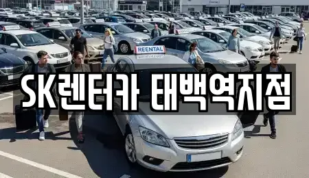 강원특별자치도 삼척시 도계읍 렌트카 전문 SK렌터카 태백역지점