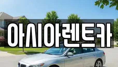 경기 고양시 덕양구 행주외동 렌트카 전문 아시아렌트카