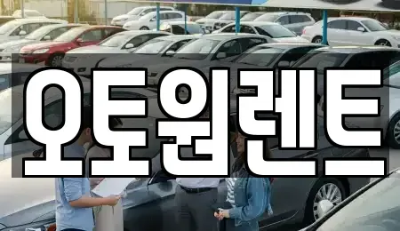 경기 여주시 신진동 렌트카 전문 오토원렌트
