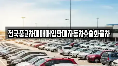 경기도 고양시 덕양구 대장동 중고차매매 전문 전국중고차매매매입판매자동차수출화물차