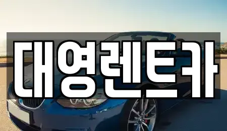 경기도 고양시 덕양구 도내동 렌트카 전문 대영렌트카
