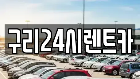 경기도 구리시 인창동 렌트카 전문 구리24시렌트카
