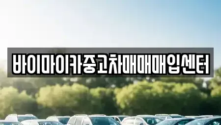 경기도 김포시 마산동 중고차매입 전문 바이마이카중고차매매매입센터