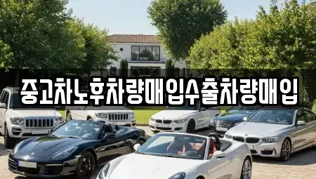 경기도 남양주시 평내동 중고차매입 전문 중고차노후차량매입수출차량매입