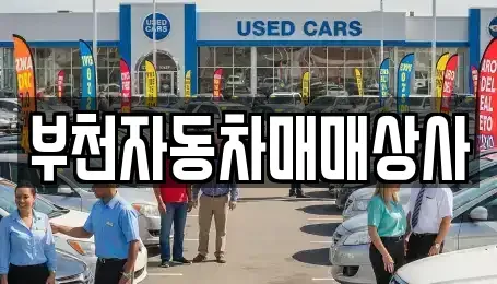 경기도 부천시 오정구 작동 중고차매매 전문 부천자동차매매상사