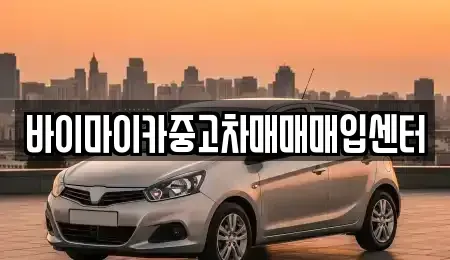경기도 성남시 분당구 백현동 중고차매입 전문 바이마이카중고차매매매입센터