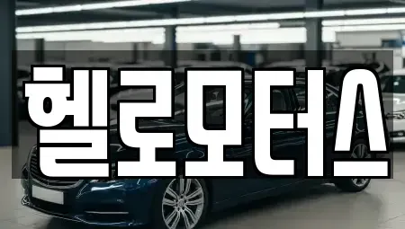 경기도 수원시 권선구 서둔동 중고차 전문 헬로모터스