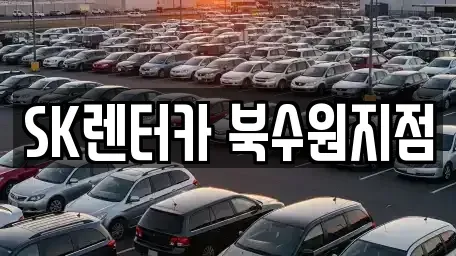 경기도 수원시 장안구 렌트카 전문 SK렌터카 북수원지점