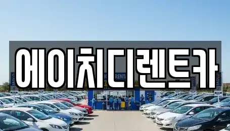 경기도 시흥시 방산동 렌트카 전문 에이치디렌트카