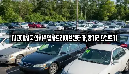 경기도 시흥시 방산동 장기렌트카 전문 사고대차국산차수입차드라이브렌터카,장기리스렌트카