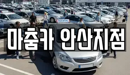 경기도 안산시 단원구 성곡동 렌트카 전문 마춤카 안산지점
