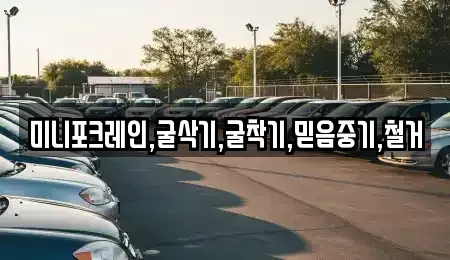경기도 여주시 연양동 렌트카 전문 미니포크레인,굴삭기,굴착기,믿음중기,철거