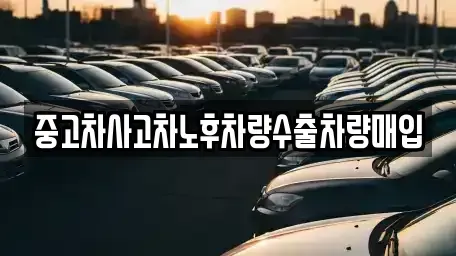경기도 여주시 연양동 중고차 전문 중고차사고차노후차량수출차량매입