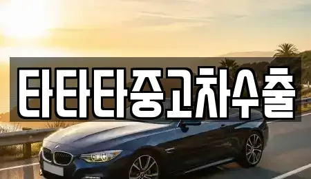 경기도 파주시 연다산동 중고차 전문 타타타중고차수출