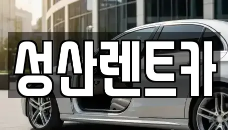 경남 김해시 화목동 렌트카 전문 성산렌트카