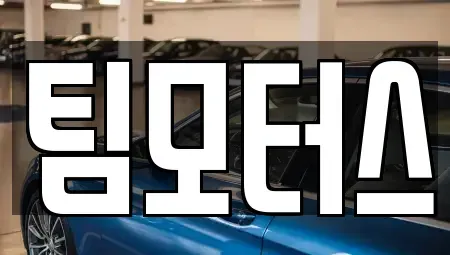 경남 김해시 화목동 중고차매매 전문 팀모터스