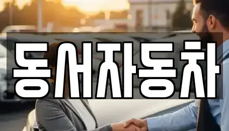 경남 사천시 늑도동 중고차매매 전문 동서자동차