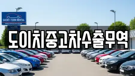 경남 사천시 서금동 중고차 전문 도이치중고차수출무역
