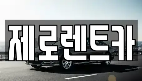 경남 창원시 마산합포구 장군동4가 렌트카 전문 제로렌트카