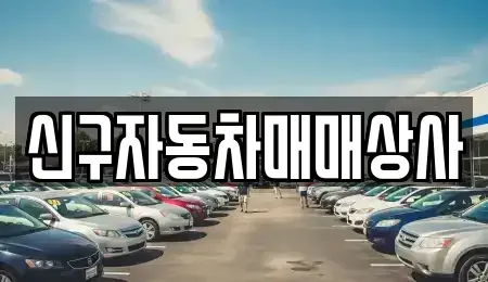 경남 창원시 진해구 도만동 중고차매매 전문 신구자동차매매상사