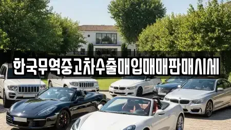 경남 통영시 중고차 전문 한국무역중고차수출매입매매판매시세