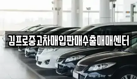 경남 통영시 태평동 중고차매입 전문 김프로중고차매입판매수출매매센터