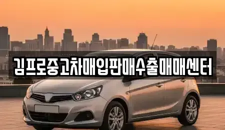 경북 경산시 삼북동 중고차매입 전문 김프로중고차매입판매수출매매센터