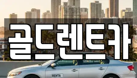 경북 문경시 윤직동 렌트카 전문 골드렌트카