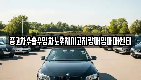 경북 안동시 송천동 중고차매입 전문 중고차수출수입차노후차사고차량매입매매센타