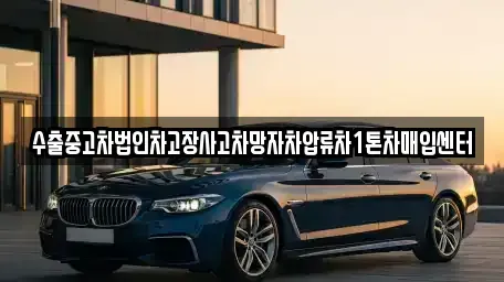 경북 포항시 남구 장흥동 중고차매입 전문 수출중고차법인차고장사고차망자차압류차1톤차매입센터