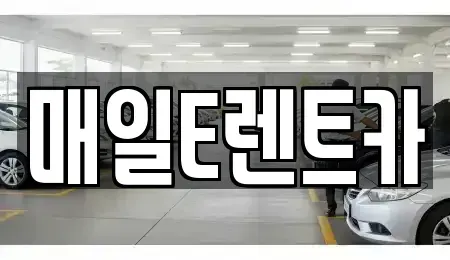경상남도 김해시 주촌면 렌트카 전문 매일E렌트카