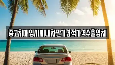 경상남도 김해시 주촌면 중고차매입 전문 중고차매입시세내차팔기견적가격수출업체