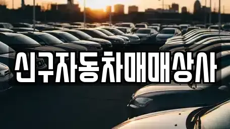 경상남도 창원시 성산구 퇴촌동 중고차 전문 신구자동차매매상사