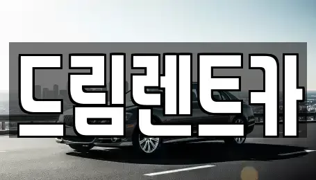 경상북도 구미시 원평동 렌트카 전문 드림렌트카