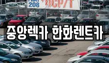 경상북도 구미시 원평동 렌트카 전문 중앙렉카 한화렌트카
