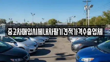 경상북도 구미시 원평동 중고차매입 전문 중고차매입시세내차팔기견적가격수출업체