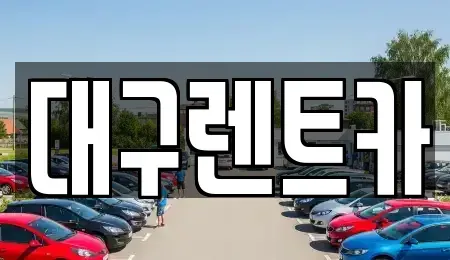 경상북도 안동시 운안동 렌트카 전문 대구렌트카