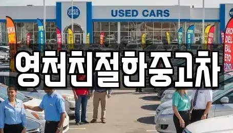 경상북도 영천시 완산동 중고차매매 전문 영천친절한중고차