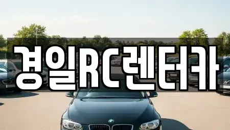 경상북도 영천시 화룡동 렌트카 전문 경일RC렌터카